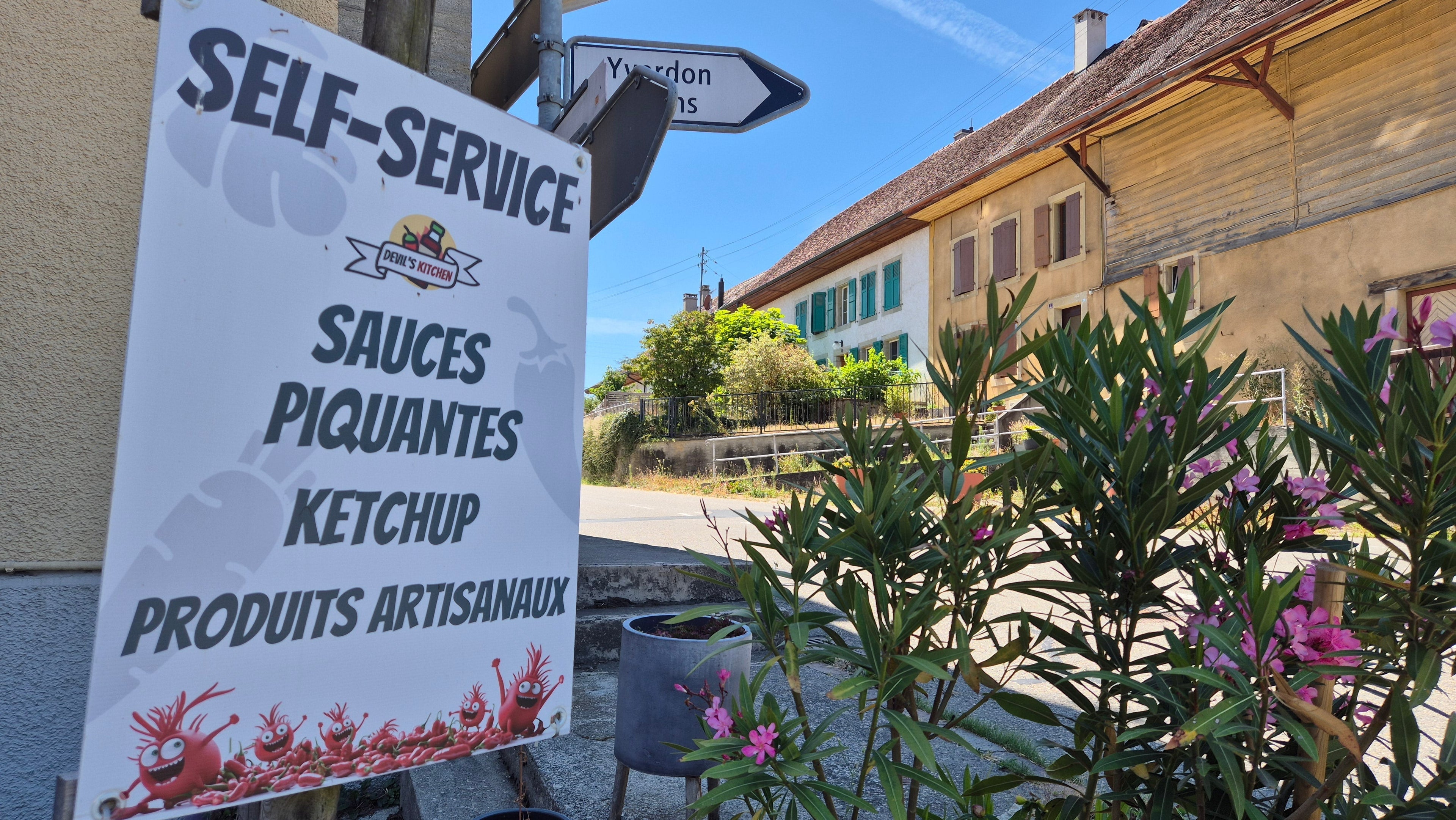 Image de l'entrée du self-service de Devil's Kitchen